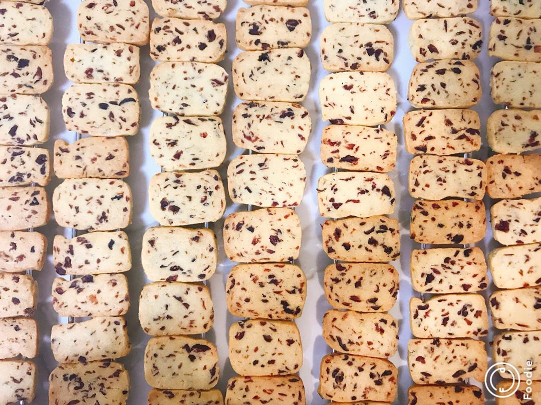 低糖少油版蔓越莓饼干