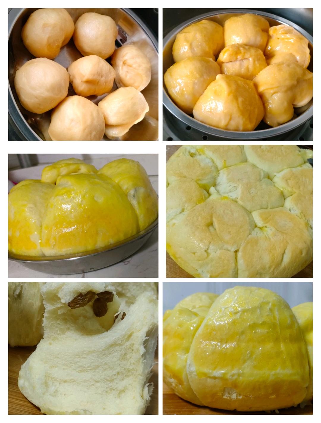 超松软的蒸面包