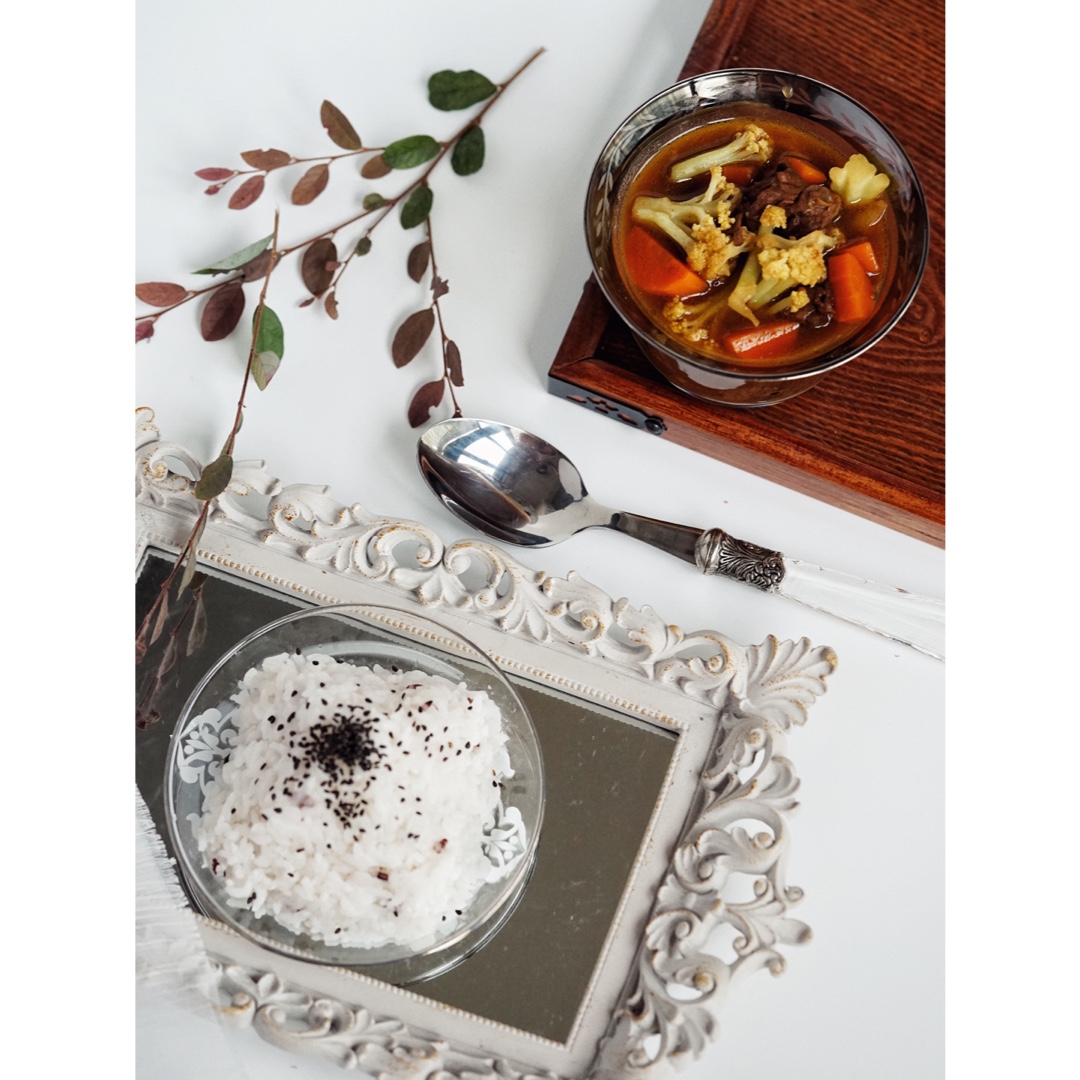 日式茄子蘑菇咖喱