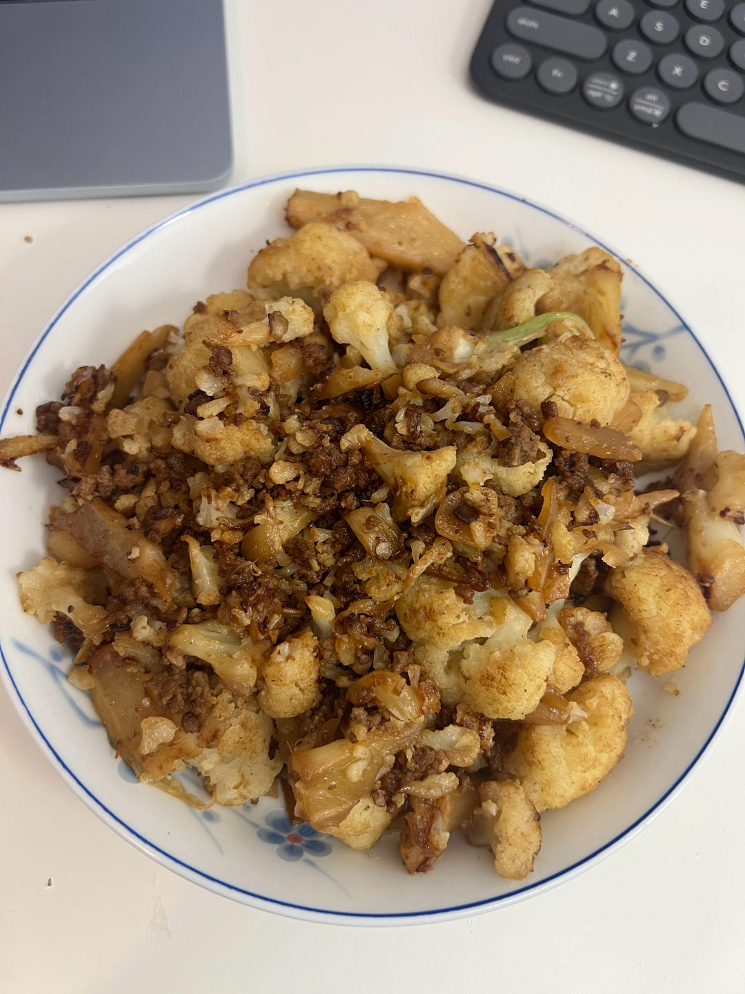 和饭店一个味道的干锅花菜
