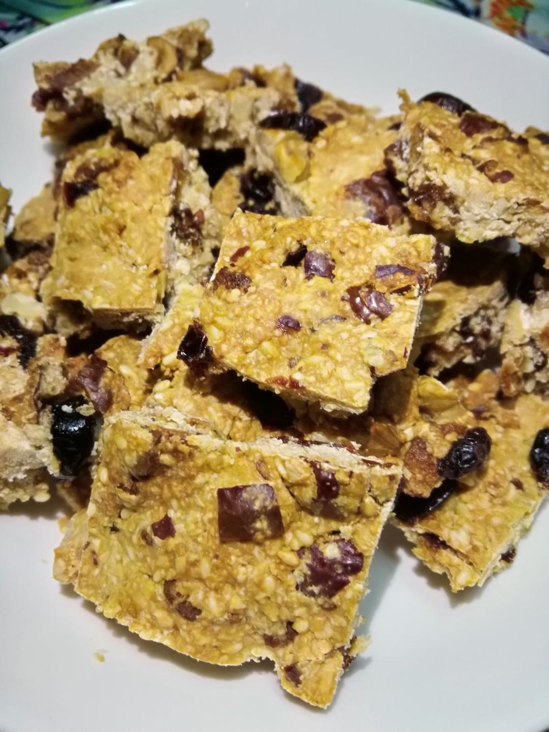 燕麦干果能量棒