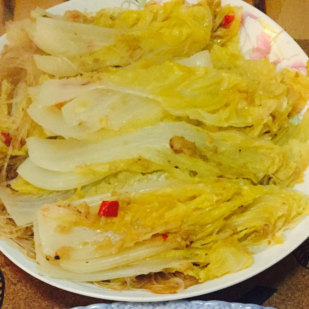 蒜蓉粉丝娃娃菜