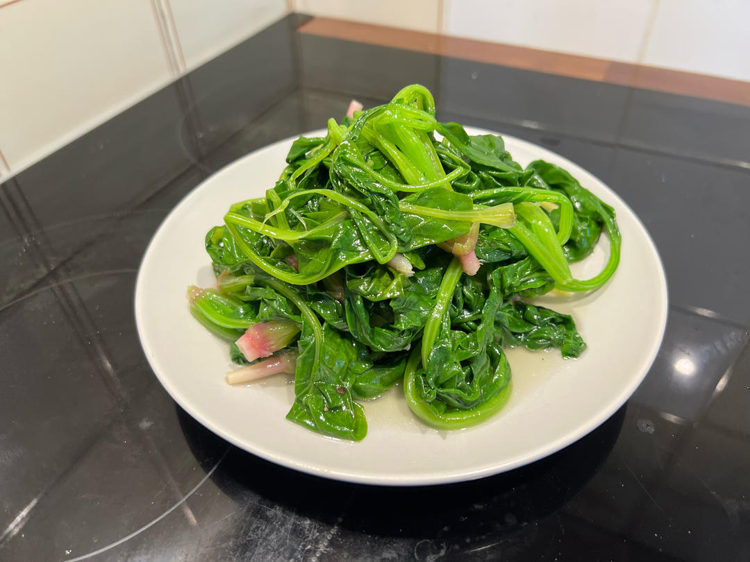 橄榄油+菠菜
