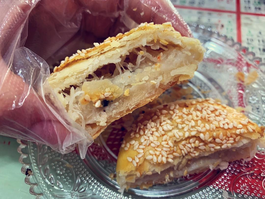 萝卜丝油渣香酥烧饼