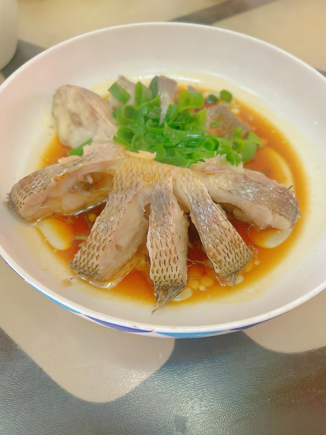 孔雀开屏～清蒸鲈鱼