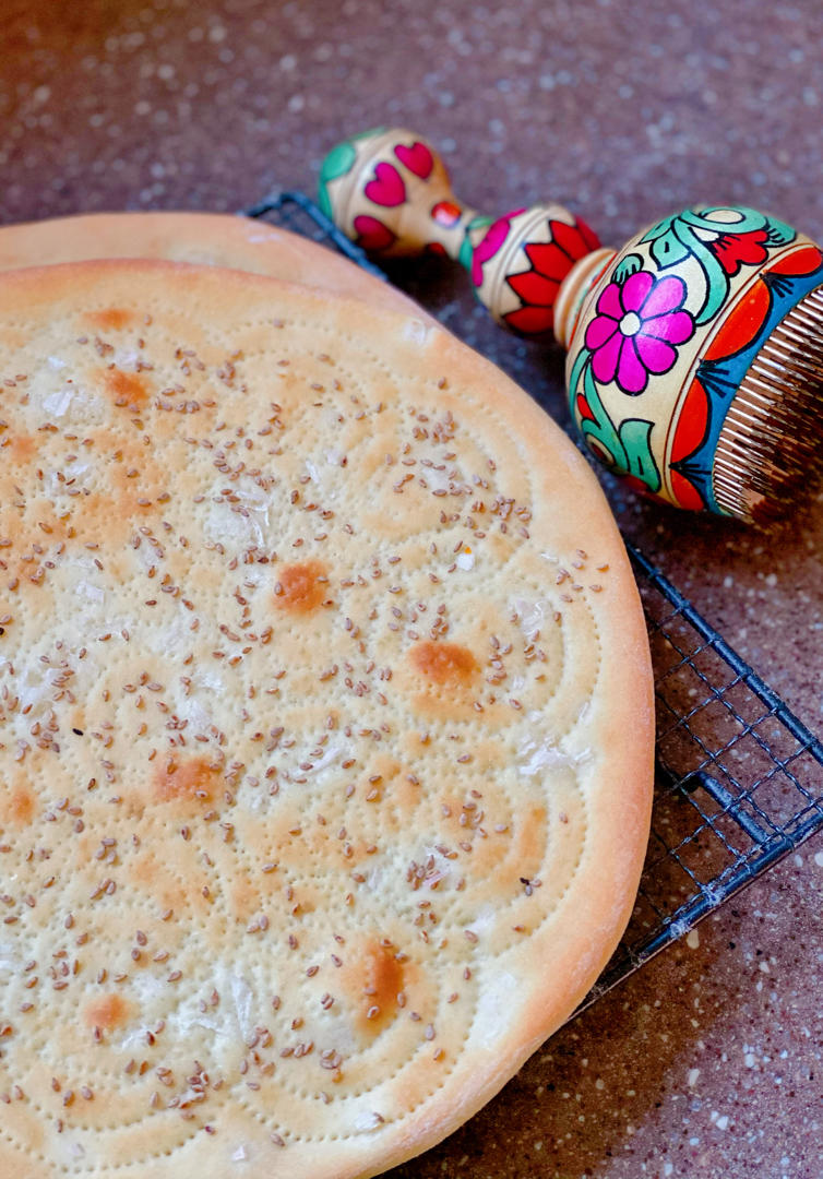 tina2046做的超简单皮芽子馕