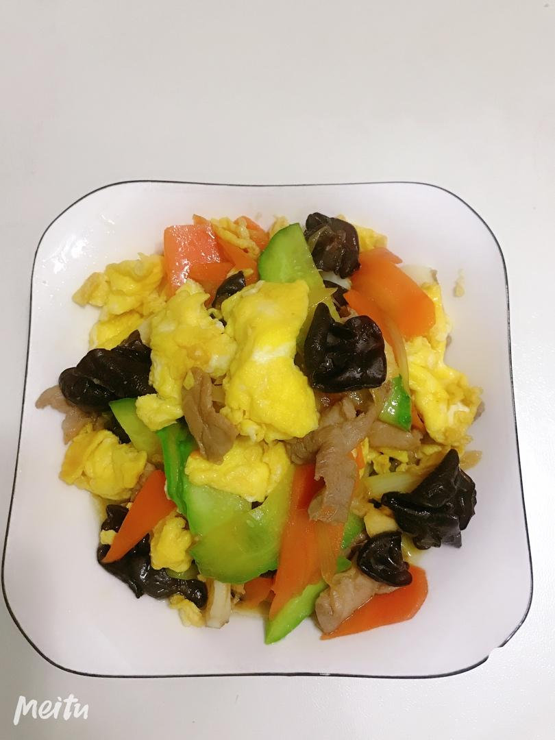 厨师长教你：“木须肉”的家常做法，营养丰富很适合老人孩子