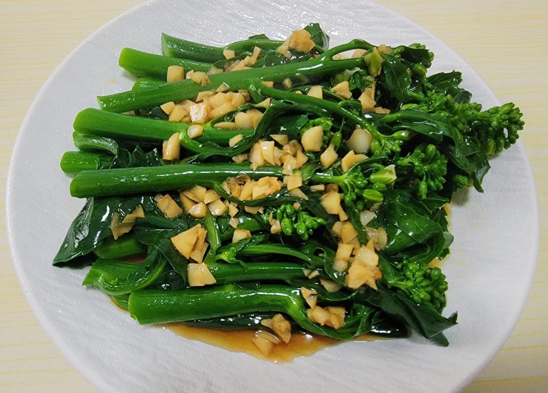 广东白灼菜心的做法