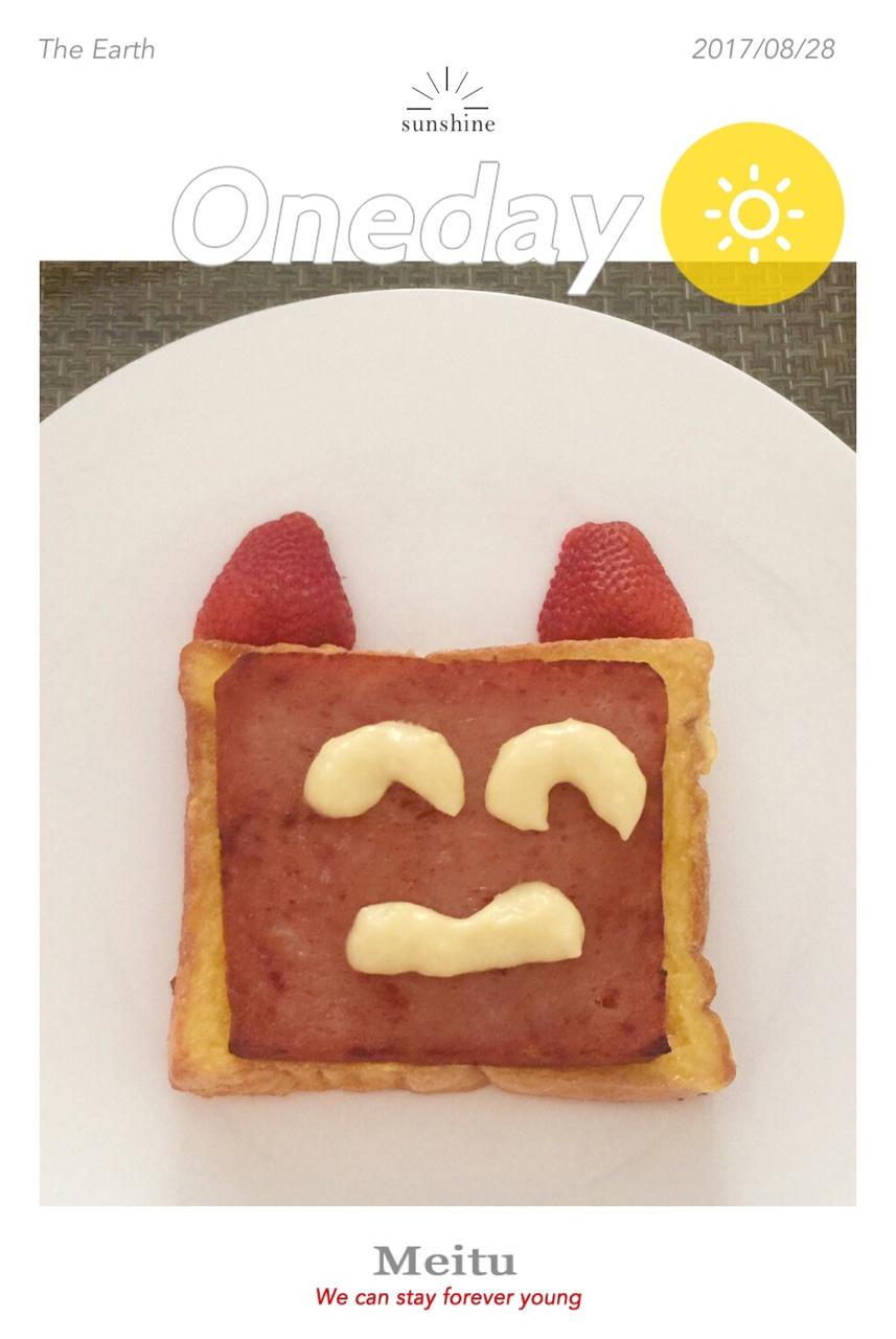 早餐 - 煎面包片