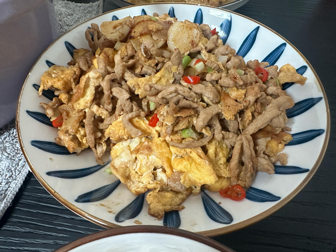 油爆醋炒蛋(长沙下饭菜)