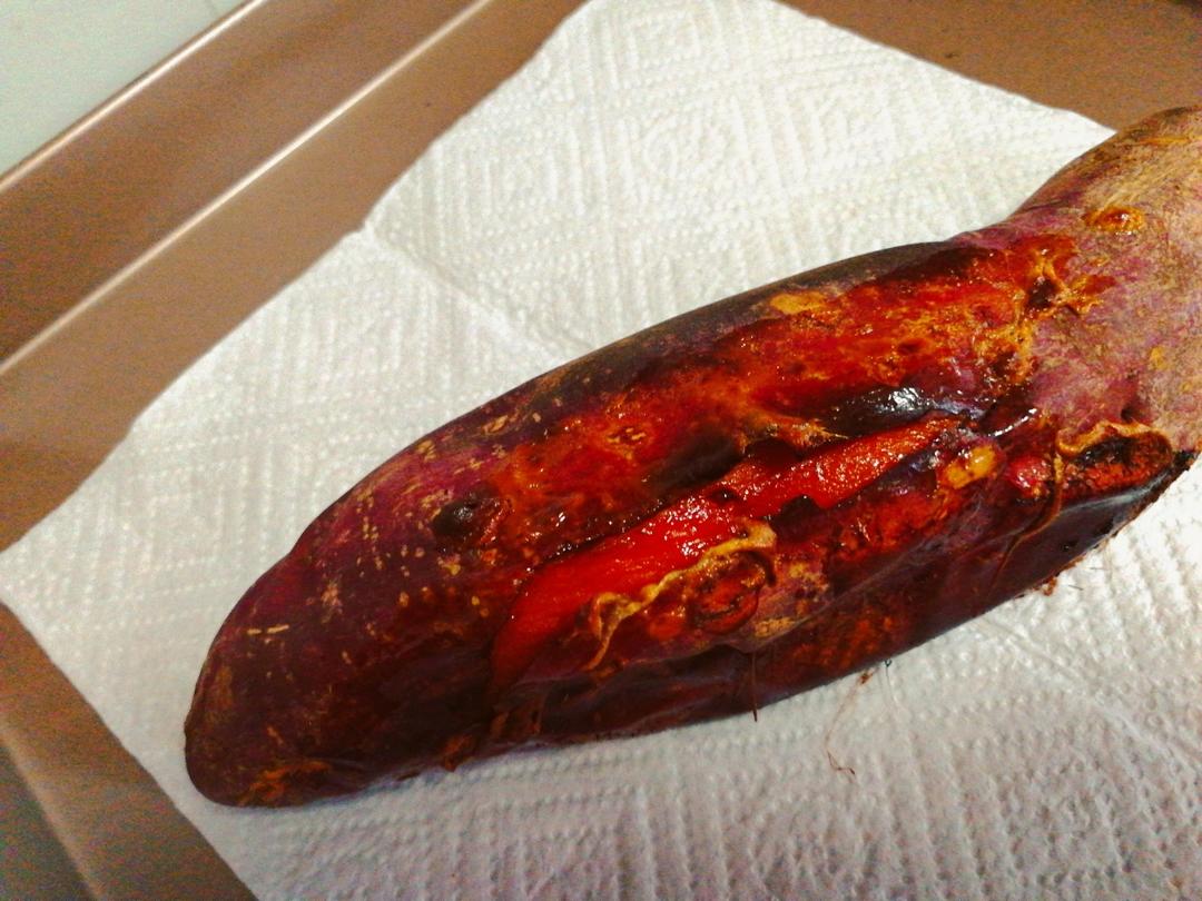 超简单家庭小烤箱烤红薯