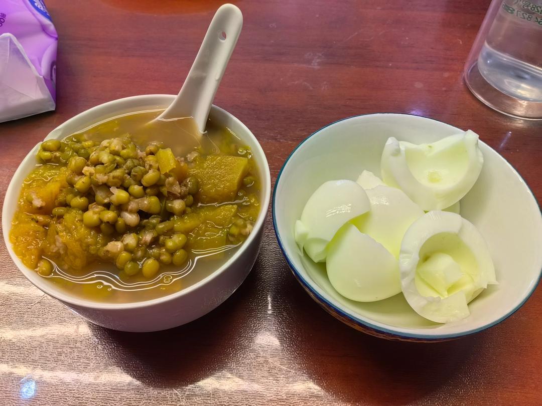 咸味·绿豆南瓜汤