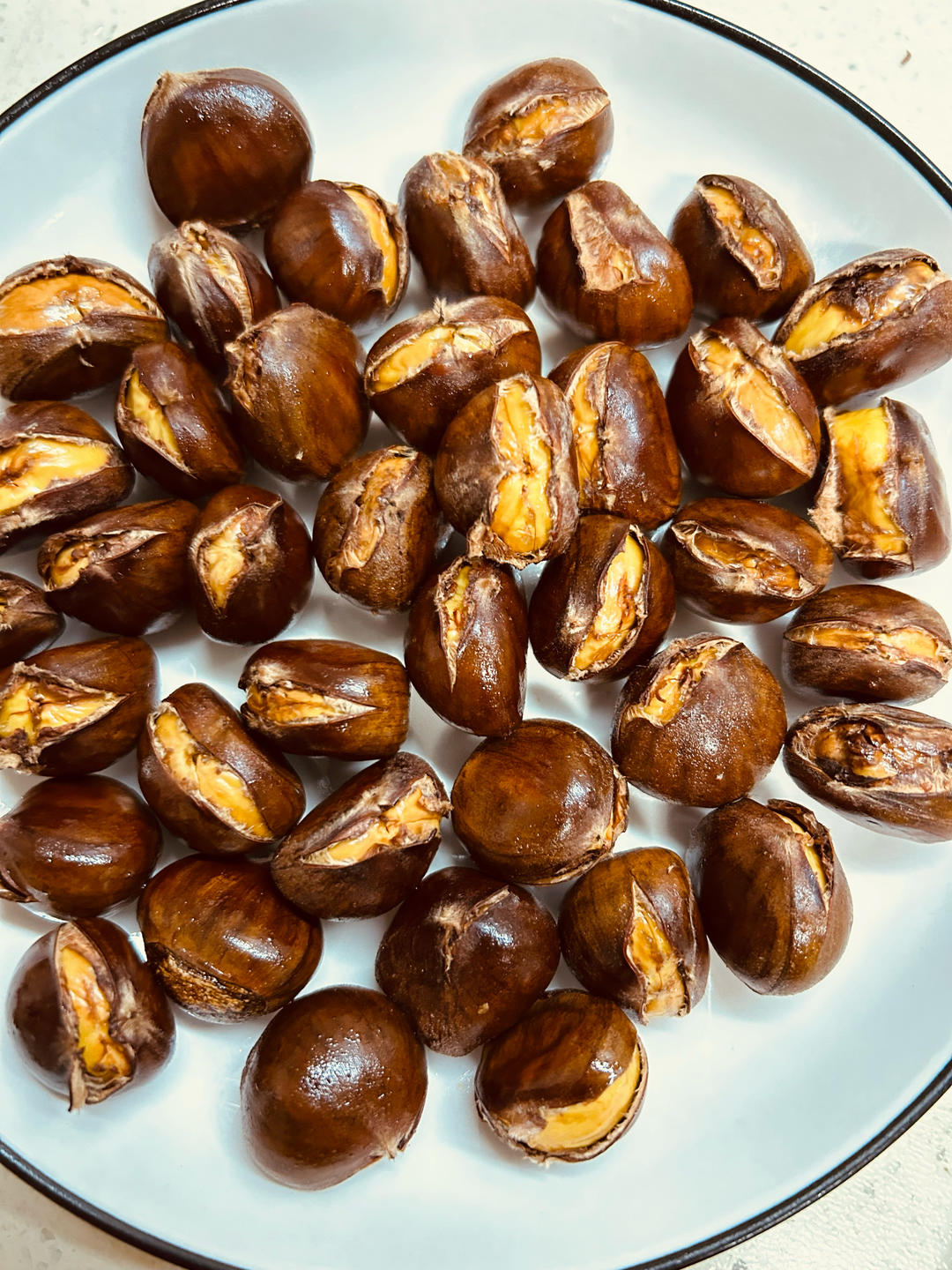 空气炸锅烤栗子