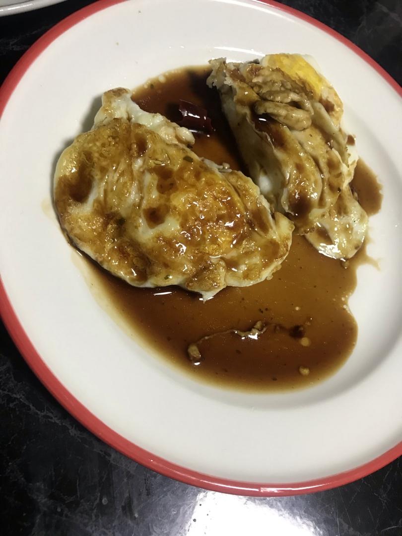 给老公带饭之酸甜可口糖醋荷包蛋