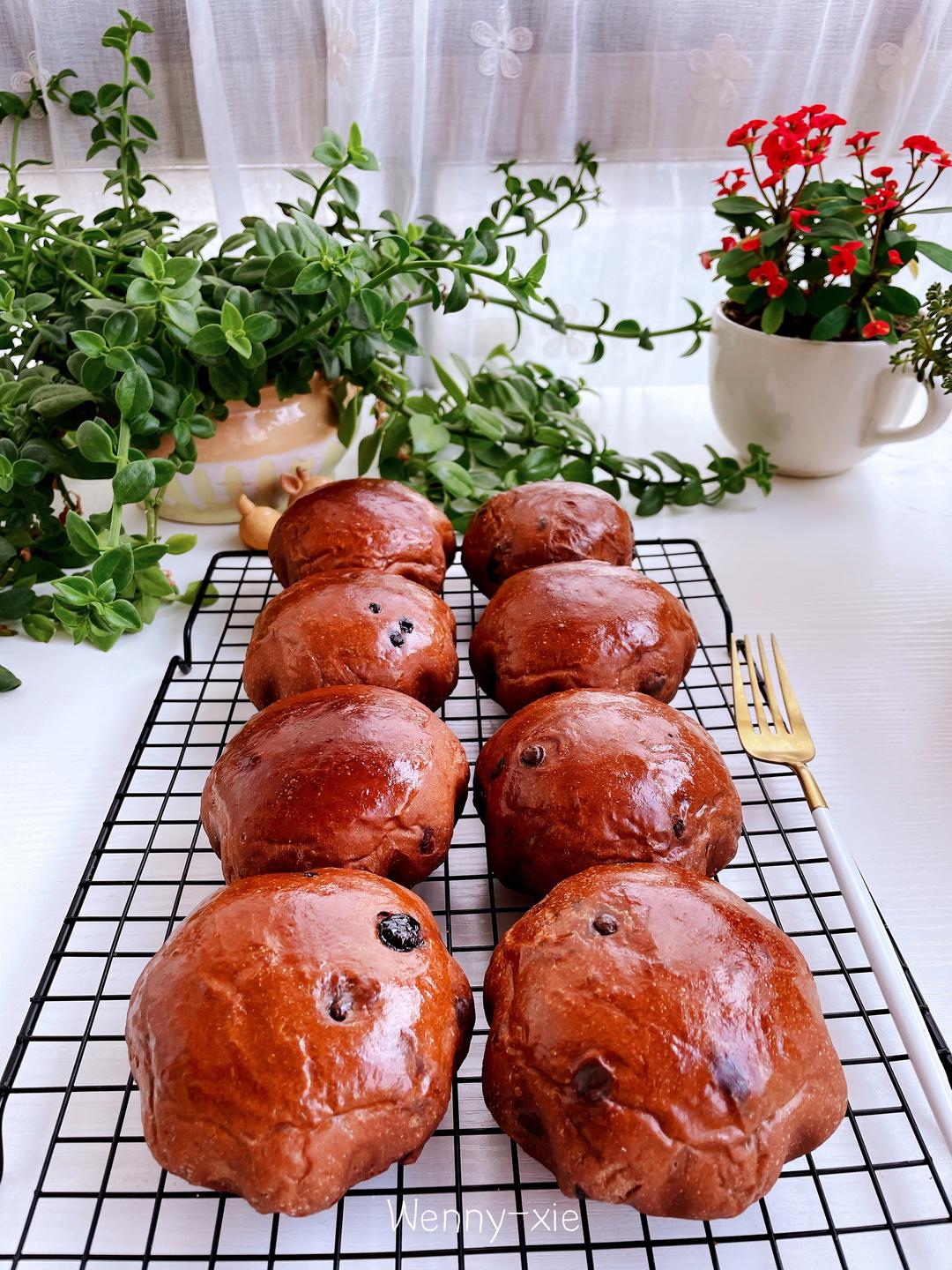 浓郁可口的巧克力面包的做法