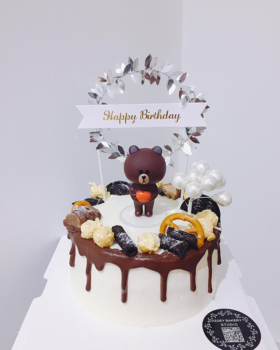 巧克力淋面蛋糕