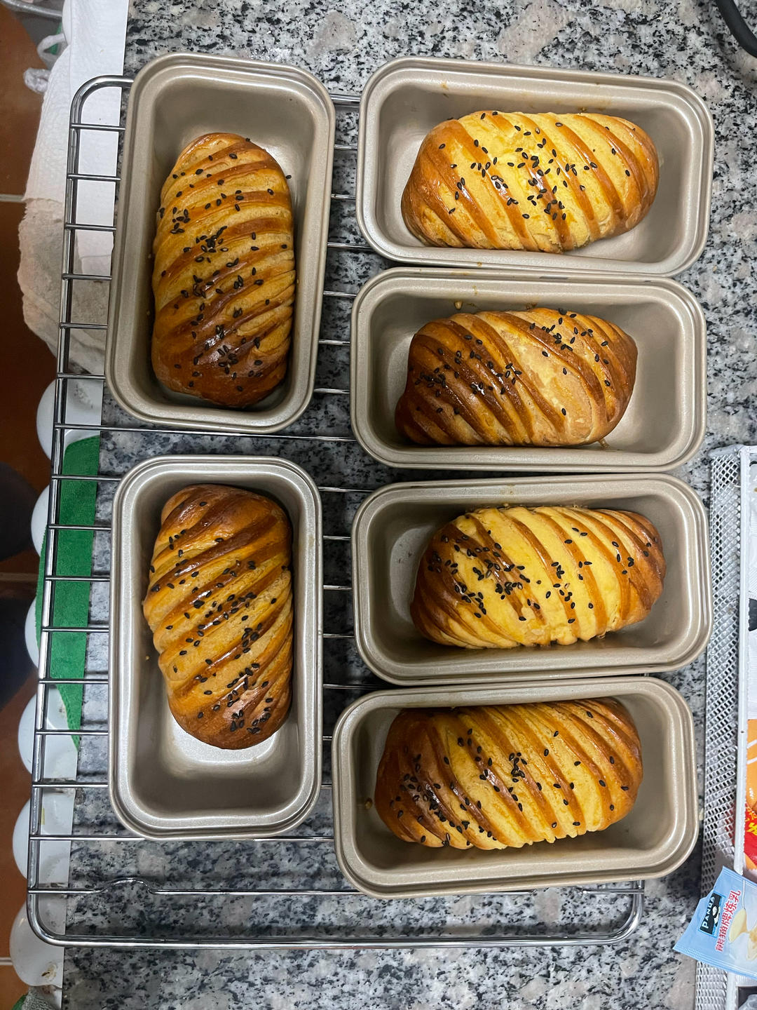 豆沙造型小面包