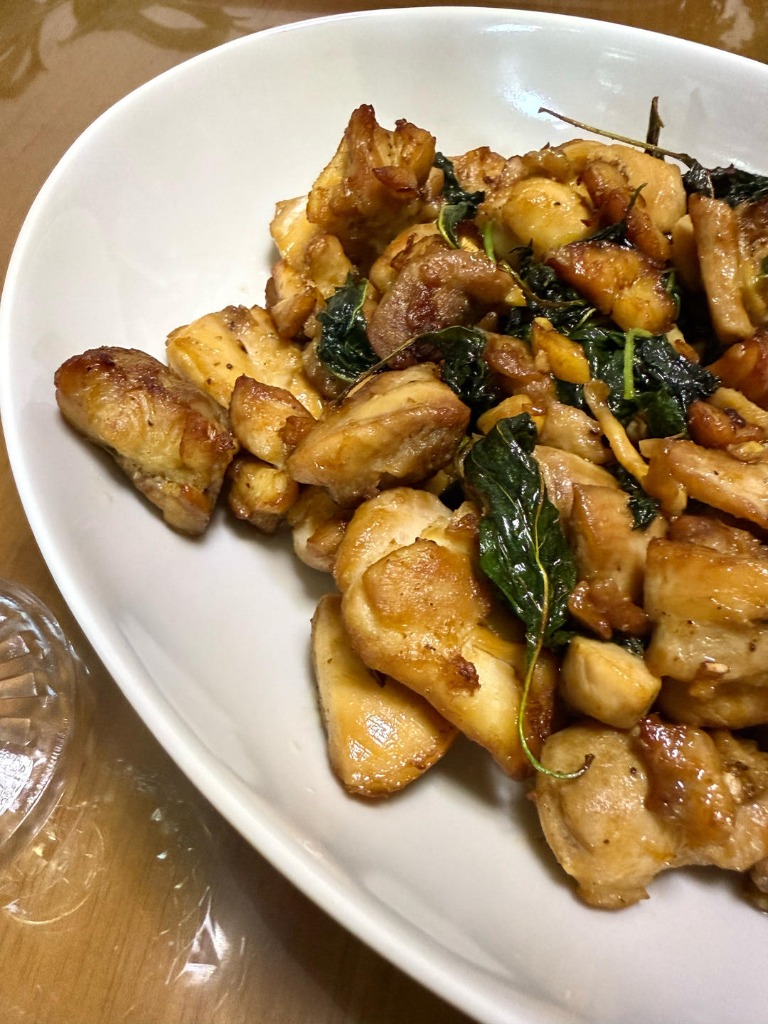 紫苏盐煎鸡（可空气炸）