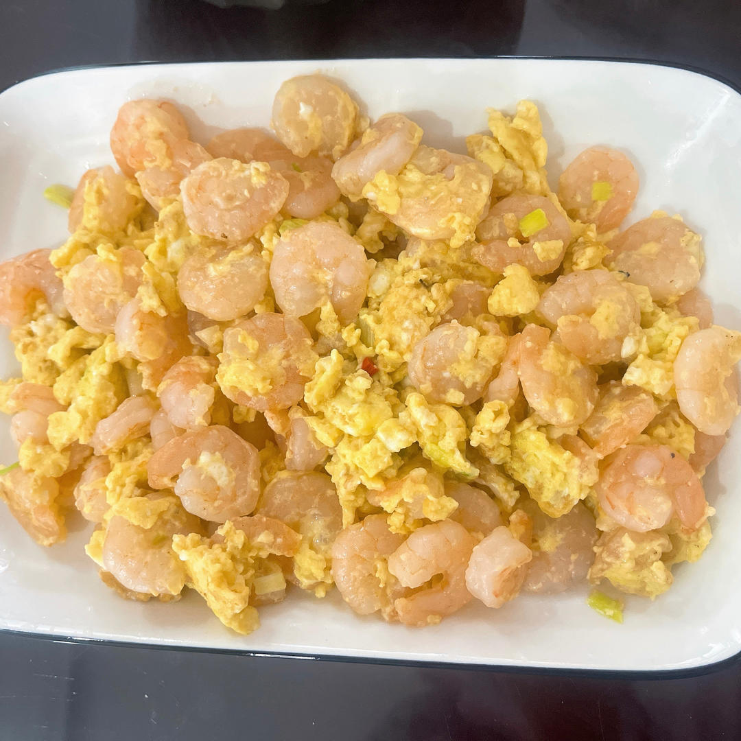 虾仁滑炒鸡蛋