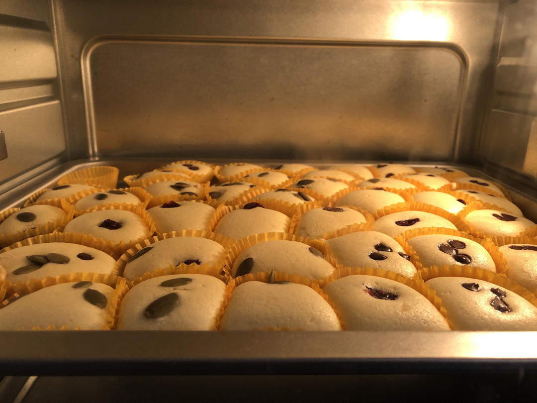 迷你🍥纸杯酸奶小蛋糕（不开裂不回缩）