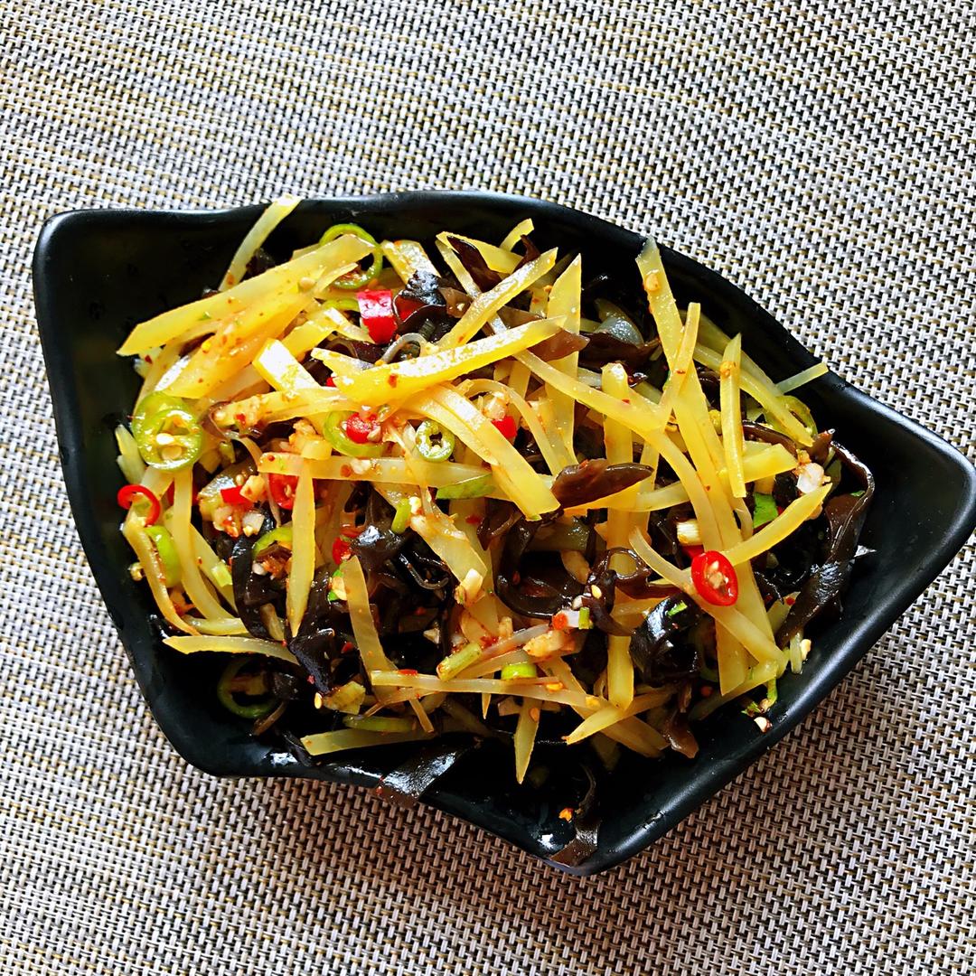炝拌土豆丝