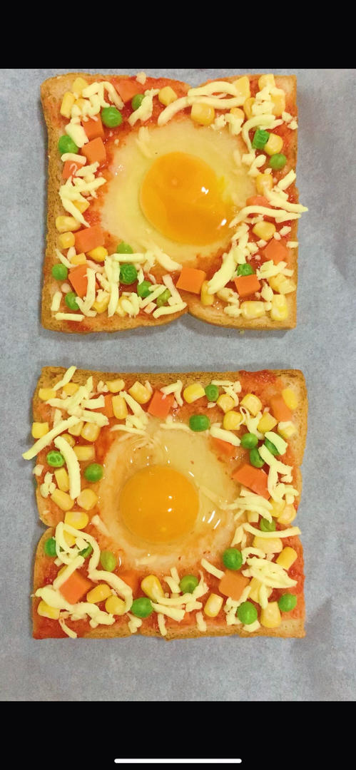 超好吃面包披萨🍕