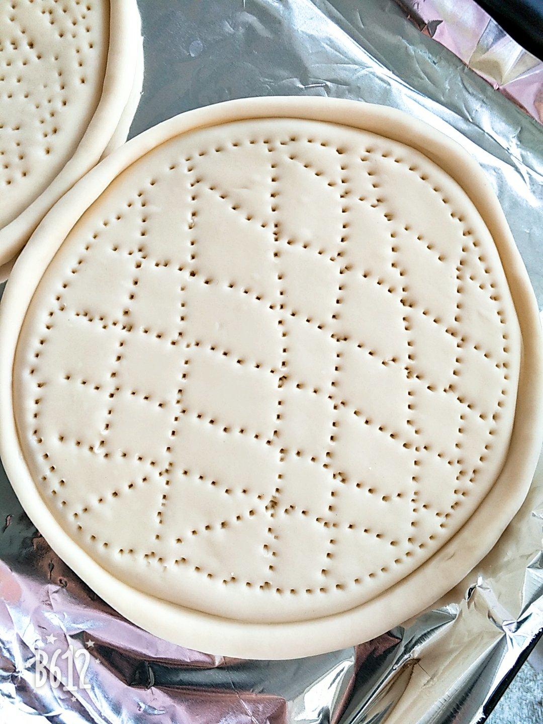 八寸披萨饼皮（四个）制作