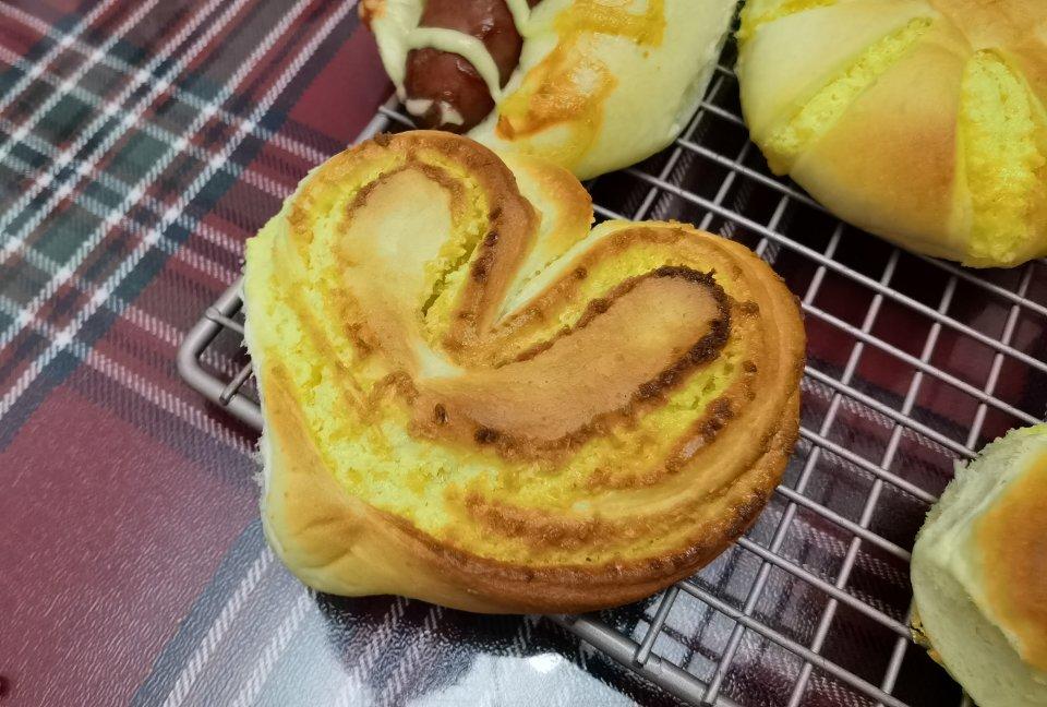 心形椰蓉面包