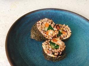 健康减脂|咖喱金枪鱼杂粮饭寿司的做法 步骤3