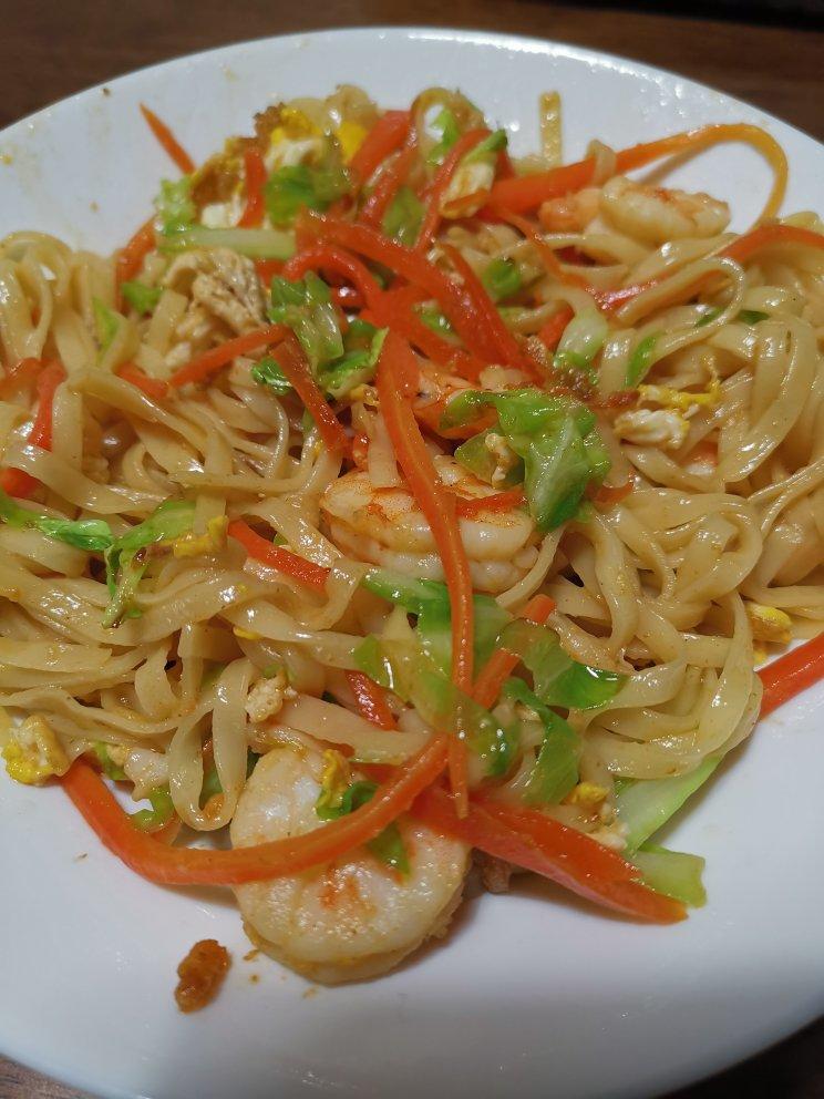 鲜虾炒面|寻味手札