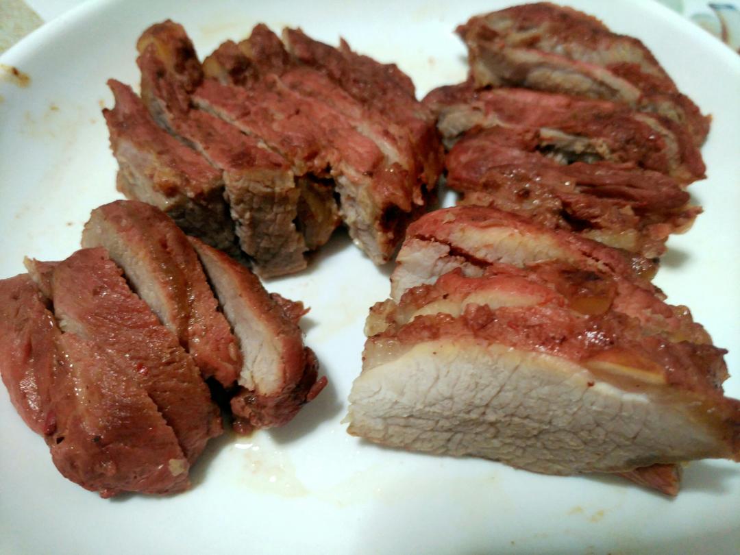 超简单平底锅叉烧肉，多汁味浓不能再快手