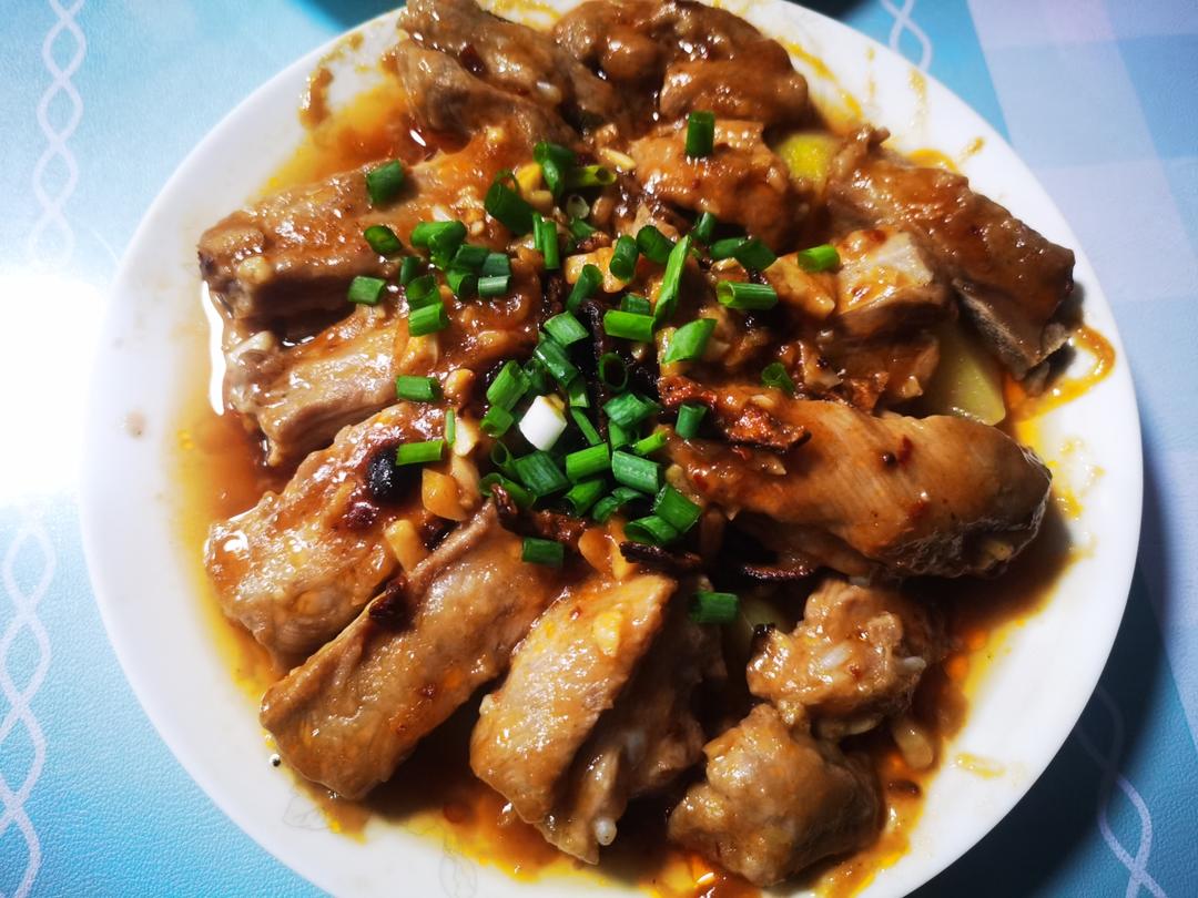 家常菜～豉汁蒸排骨