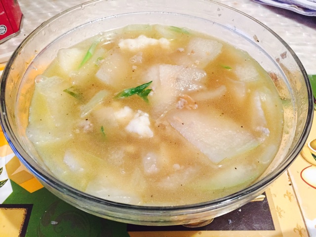 妈妈牌：肉末冬瓜汤