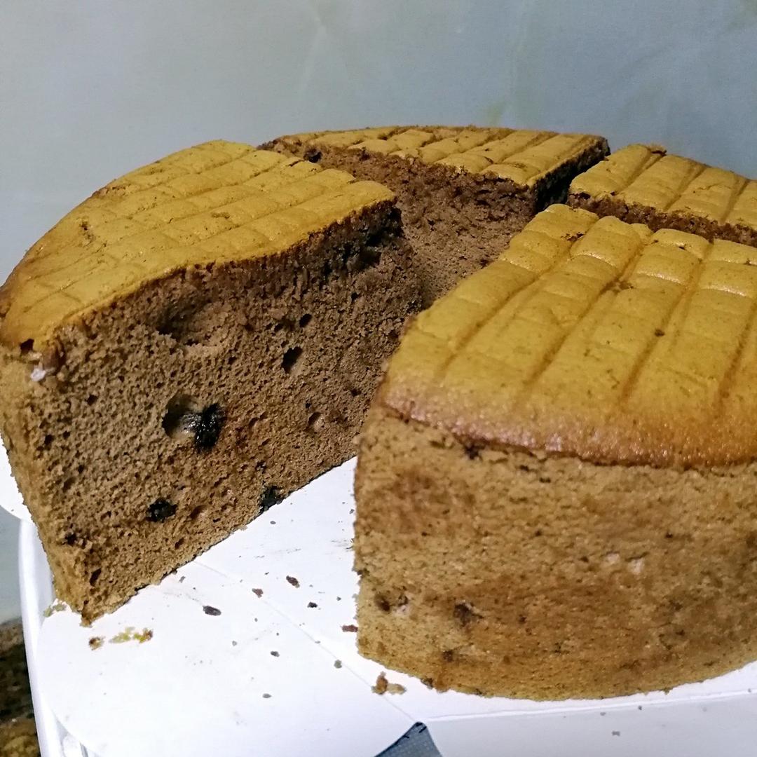 巧克力粒酸奶戚风