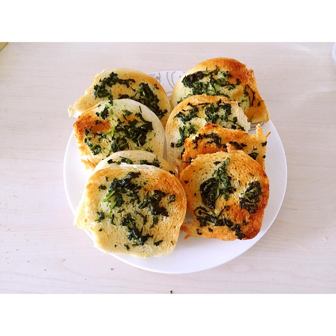 蒜香馒头片