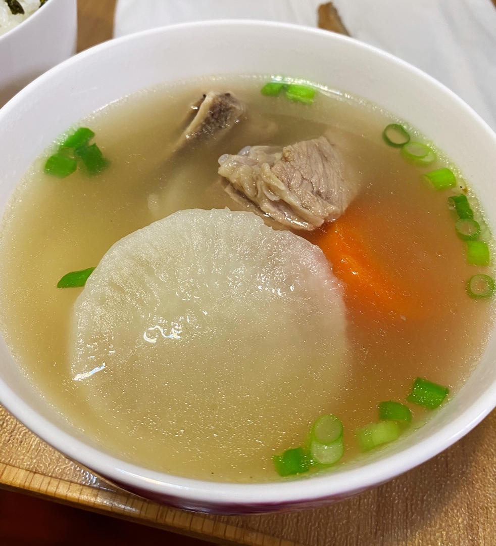 星雨心晴happy做的萝卜排骨汤