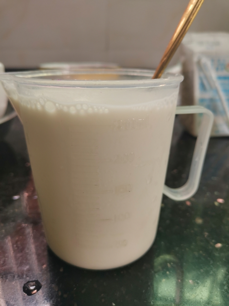 火龙果撞奶（白凉粉版）的做法 步骤8