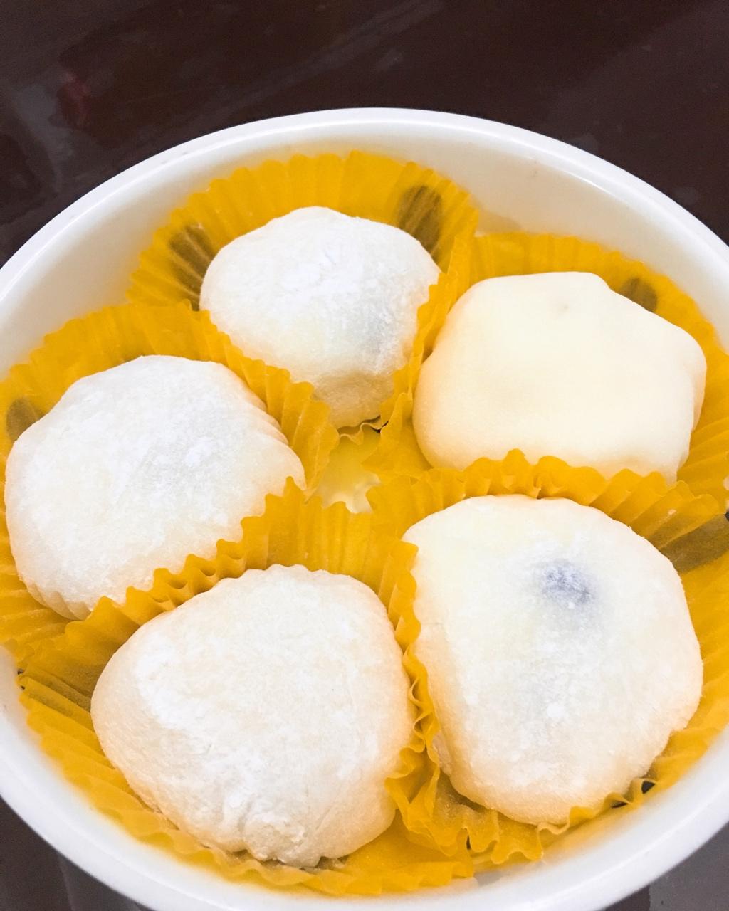 雪媚娘（微波雪媚娘皮，超便捷又不失好吃）