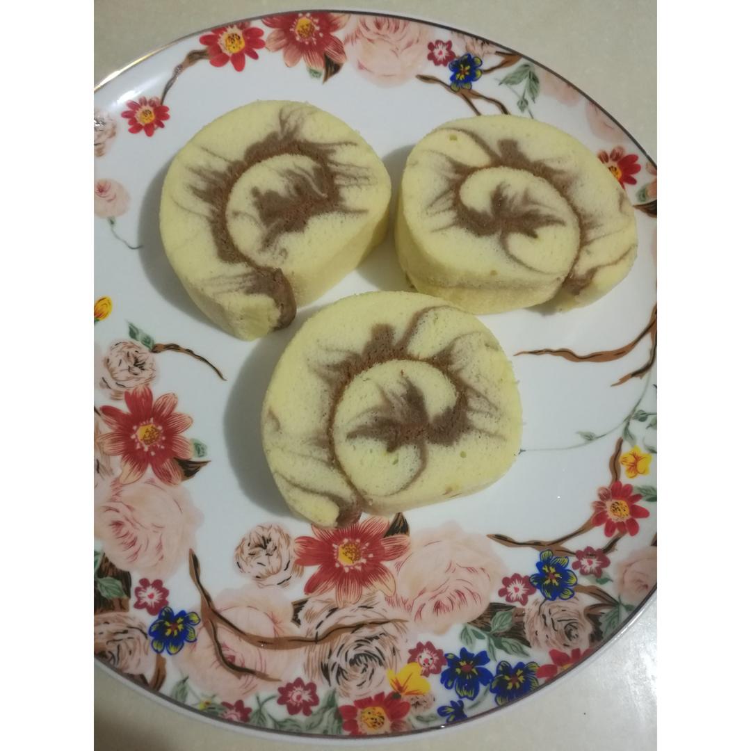 可可旋风蛋糕卷（视频）