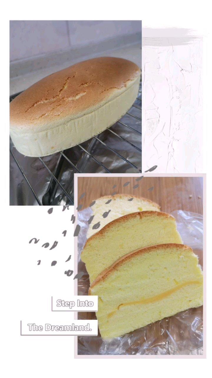 柯基抖臀古早蛋糕（至今没有失败！）