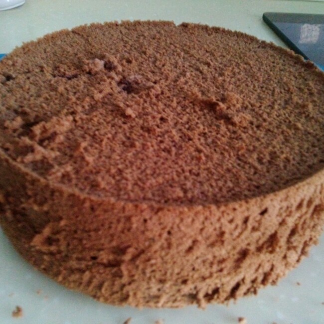 无油可可戚风蛋糕（2蛋6寸）