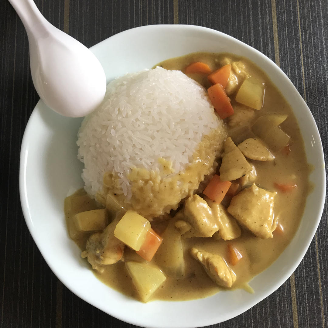 1/100零失败咖喱鸡肉饭        招牌咖喱鸡  yyds