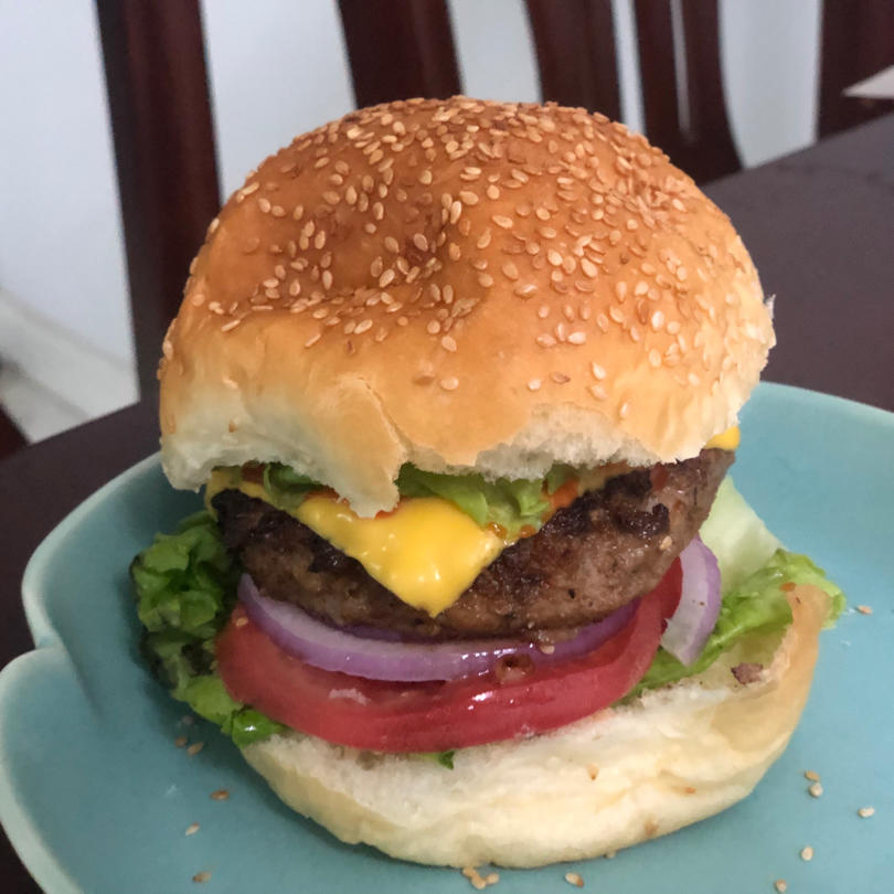 飞越疯人院的小魔女做的卫宫家的日式流汁汉堡牛肉