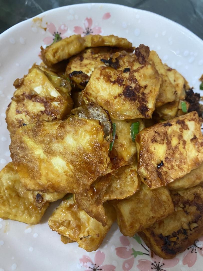 茄汁香煎脆皮豆腐 🤤外酥里嫩