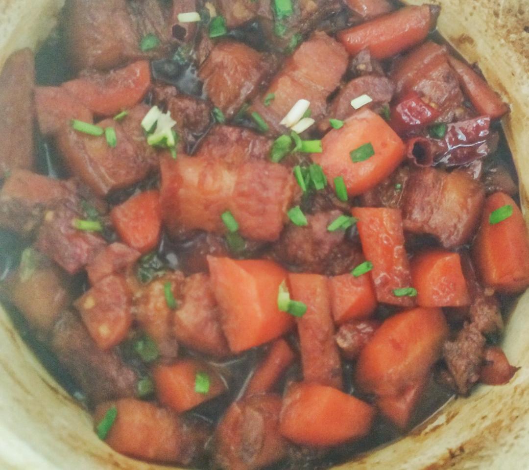 辣海带炖红烧肉