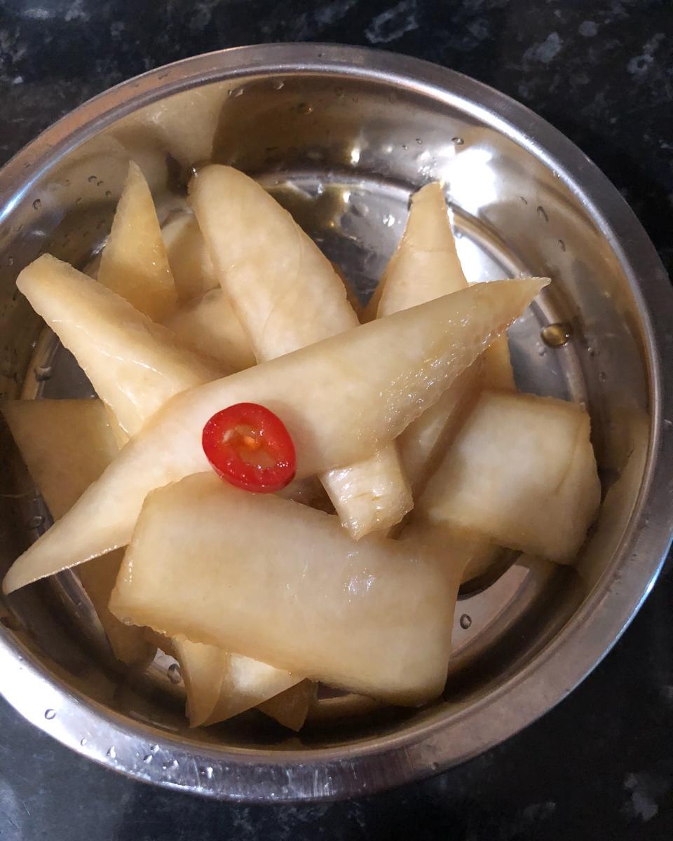 腌萝卜皮