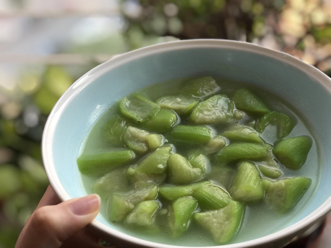 清炒丝瓜（不变黑的方法）