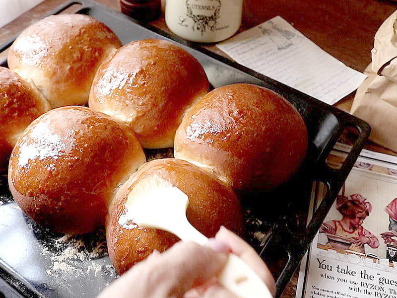 纯奶手撕吐司的做法 步骤1