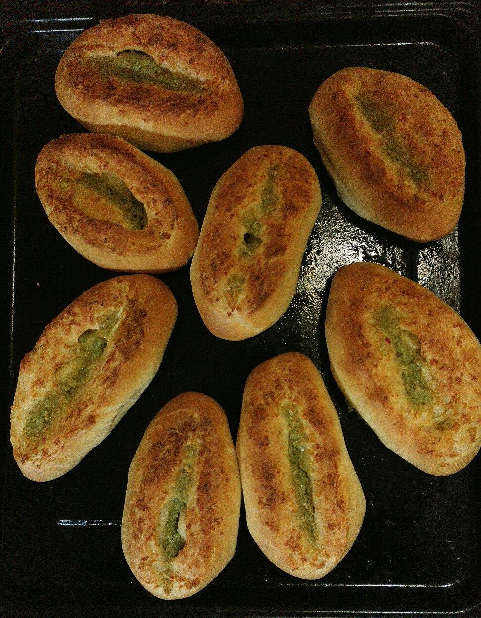 蒜香面包