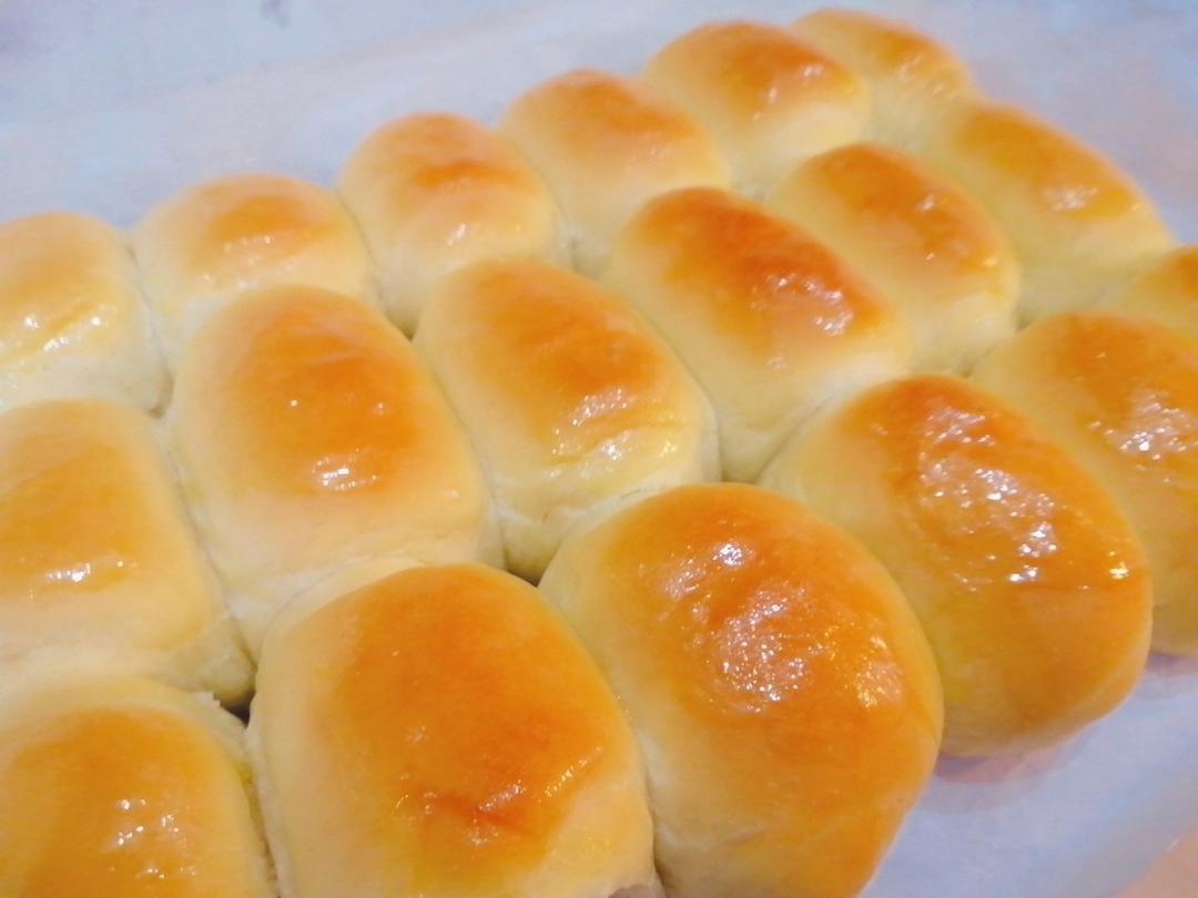 茜茜妹很幸福做的豆奶小面包